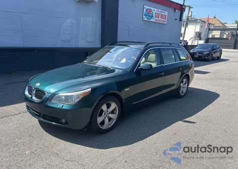 2006 BMW 530Xit z USA, uszkodzony, nr VIN WBANN73506CN01952